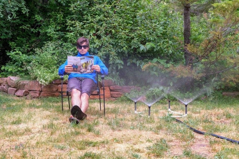 patagonia airshed - we tried to grow our minds with diligent watering and some...