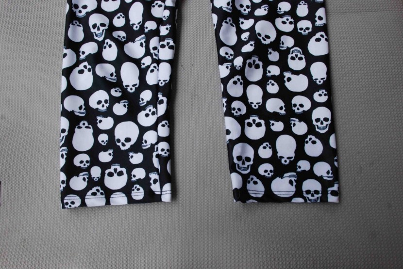 onzie capri - can you tell which of these legs is wet? these leggings mask any...