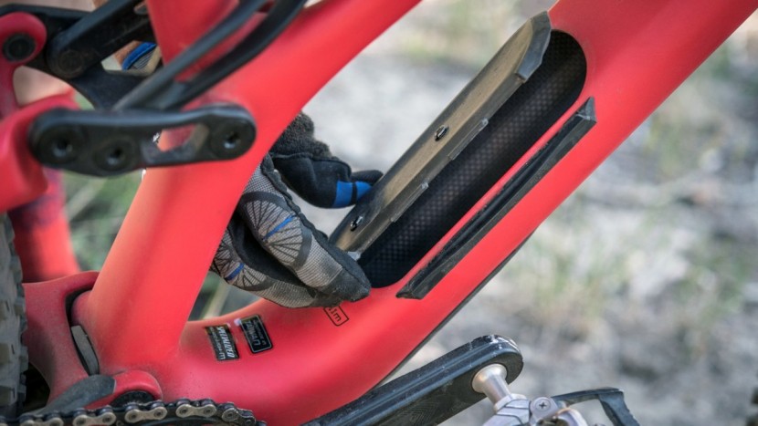 the swat storage compartment makes great use of the empty space in...