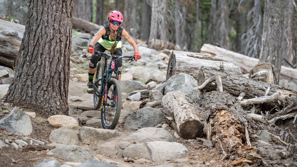 yeti sb5 beti xt/slx 2018 - the sb5 beti is a charger on the descents. the tires and the short...