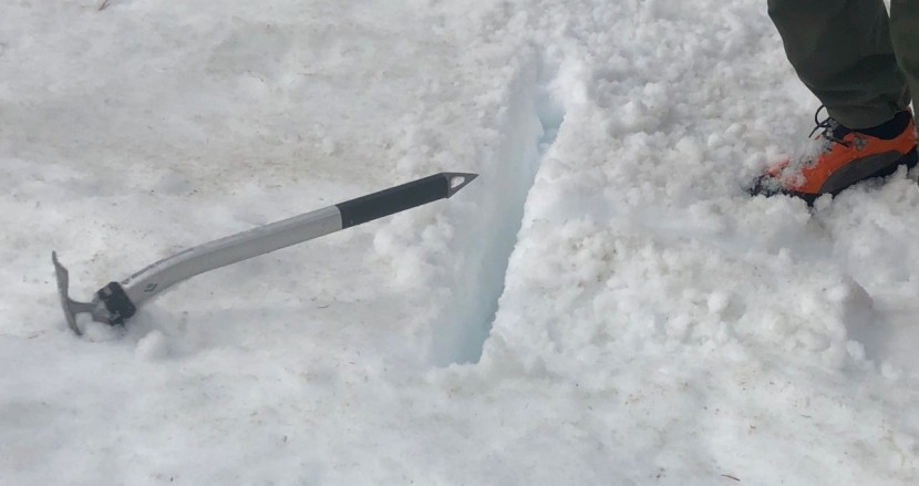 ice axe - adzes are far more efficient in situations that will likely require...