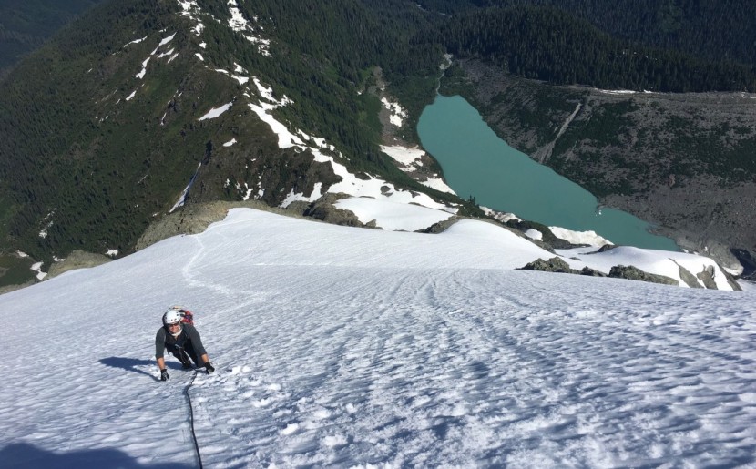 ice axe - the petzl sum&#039;tec was one of our favorite models for steeper snow...