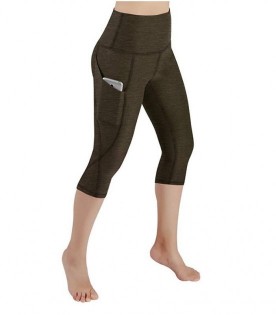 ODODOS High Waist Yoga Pants for Women w/ Pockets, Tummy Control