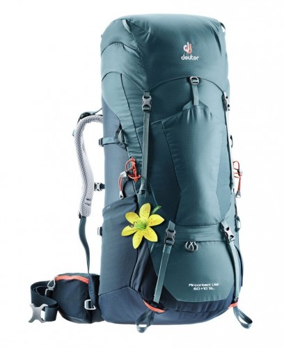 deuter aircontact lite 60+10 sl for women backpack review