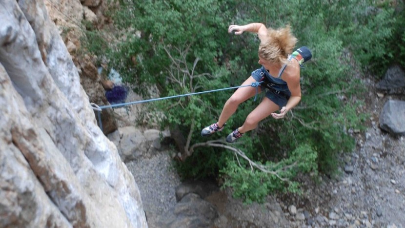 climbing harness womens - taking a whip in the technician. this harness had our least favorite...