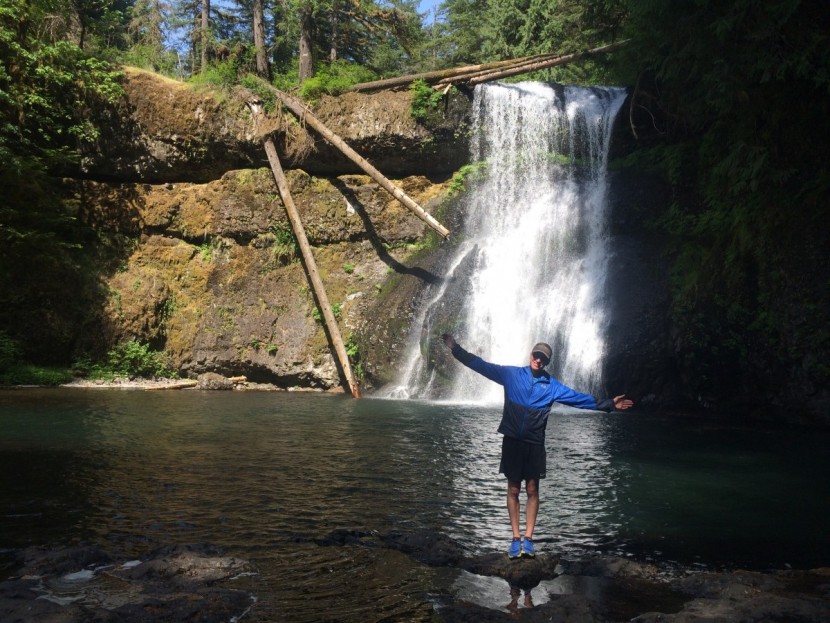 trail running shoes men - running can take you to some amazing places, like beautiful water...