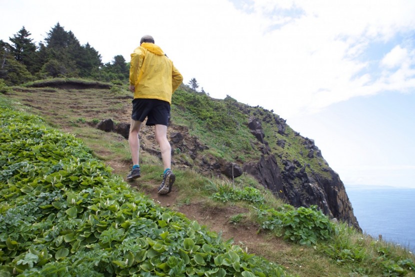 the north face ultra vertical - with a very thin layer of foam between the foot and the ground, the...