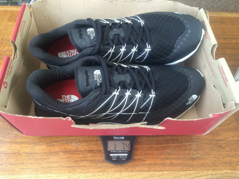 the north face ultra vertical - at 23.4 ounces per pair, these shoes landed right amongst a group of...