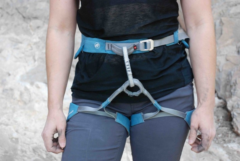 mammut zephir - this harness has a low profile design and we barely noticed it when...
