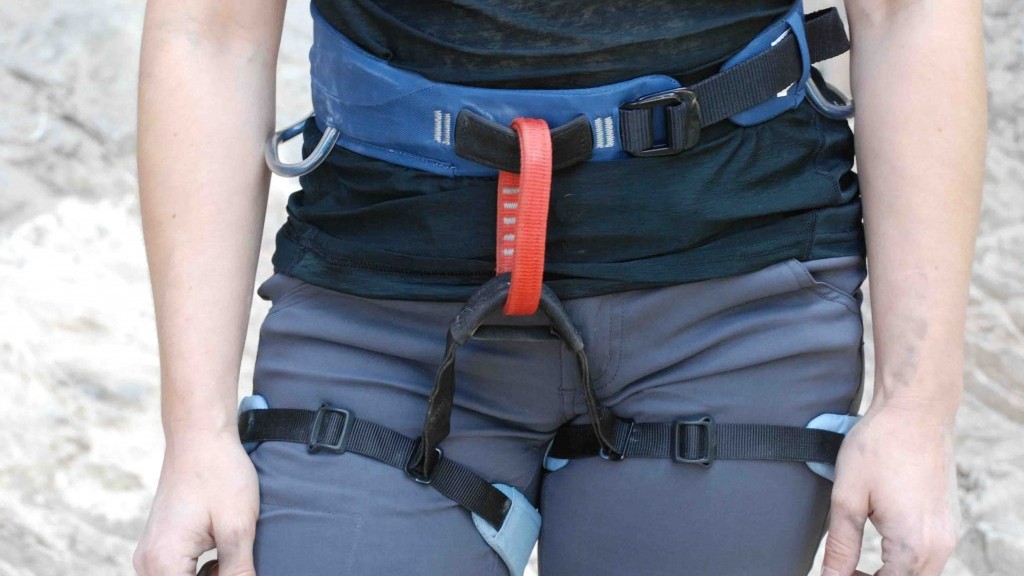 Black Diamond Momentum - Women's Review (While the padding around the waist and legs make this harness comfortable to hang in, it doesn't have the best...)