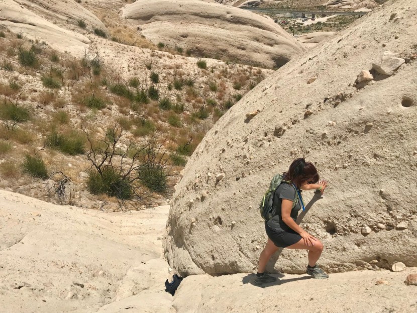 camelbak cloud walker 18 - hot weather sandstone scrambling with the cloud walker 18, which...