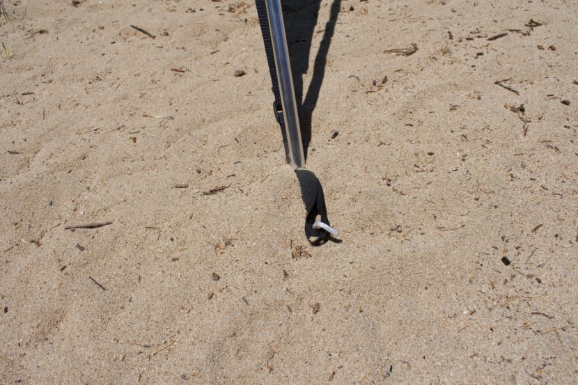 pahaque cottonwood lt - tent stakes along with an adjustable base, increase this shelter's...