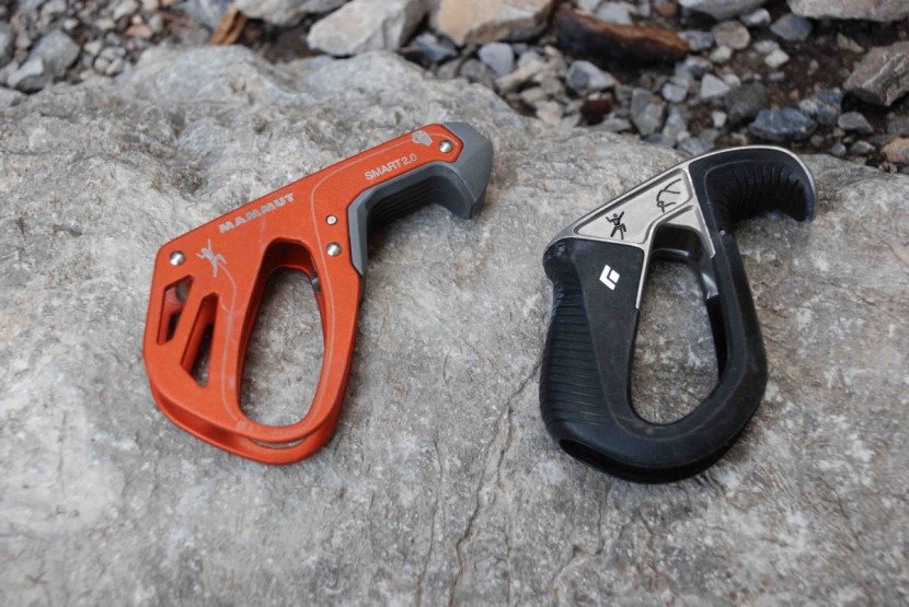 black diamond atc pilot - the smart 2.0 (left) and atc pilot (right) have a similar weight and...