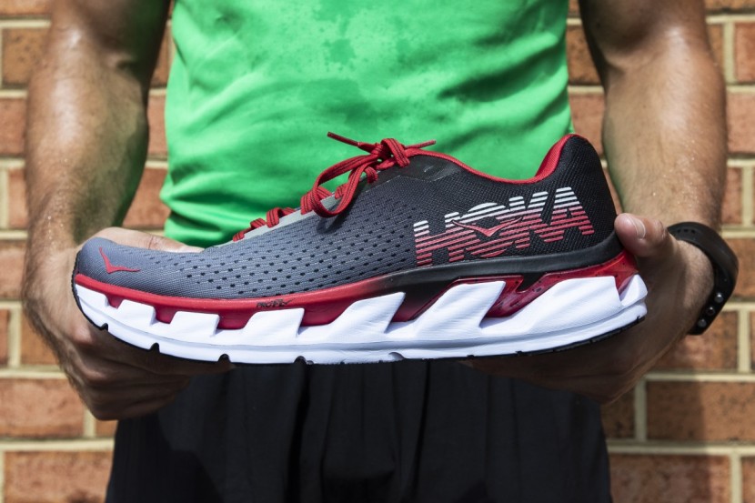 hoka elevon - this block of padding and cushion comes in at 23 ounces in a men&#039;s...