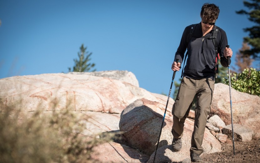 trekking poles - a decent pair of trekking poles can seriously take the load off, so...