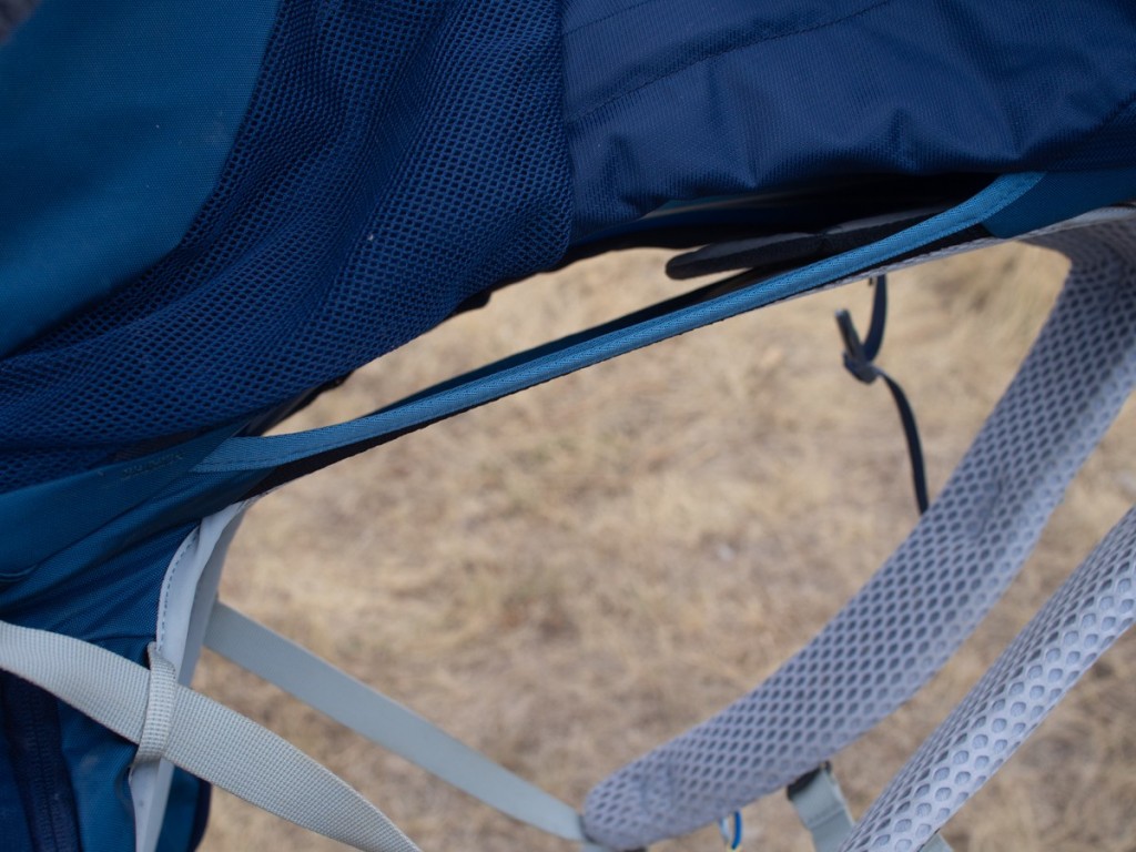 daypack - the comfortable stratos 34 integrates a ventilation channel in its...