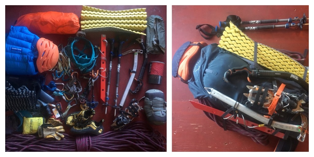 osprey mutant 38 - our typical test load (a standardized set of equipment we often take...