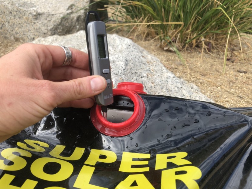 coghlan&#039;s 5-gallon - the black plastic helps soak up the sun&#039;s rays and heat your water -...