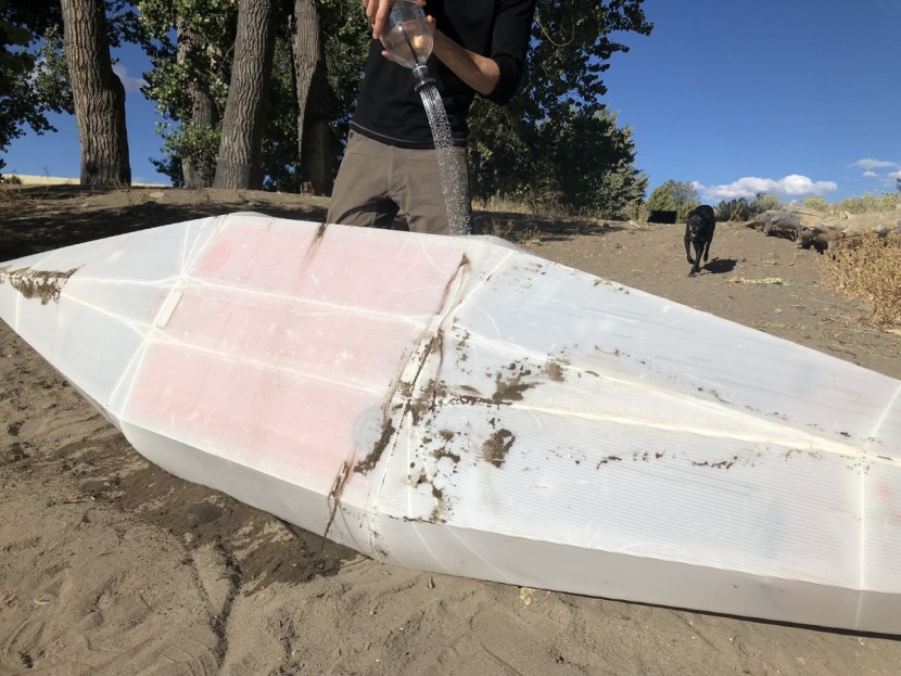 simple shower - take the simple shower anywhere to keep your gear clean in a pinch!