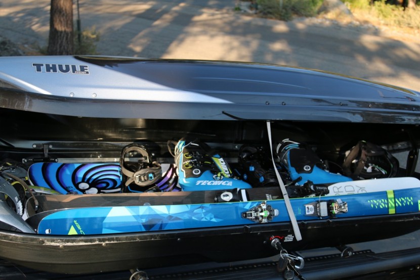 thule hyper xl - the hyper can fit a surprising amount of gear in it, with more than...