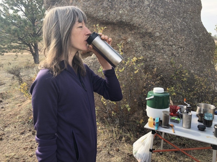 espro travel press - the espro can be used as a travel mug because, when plunged, it...