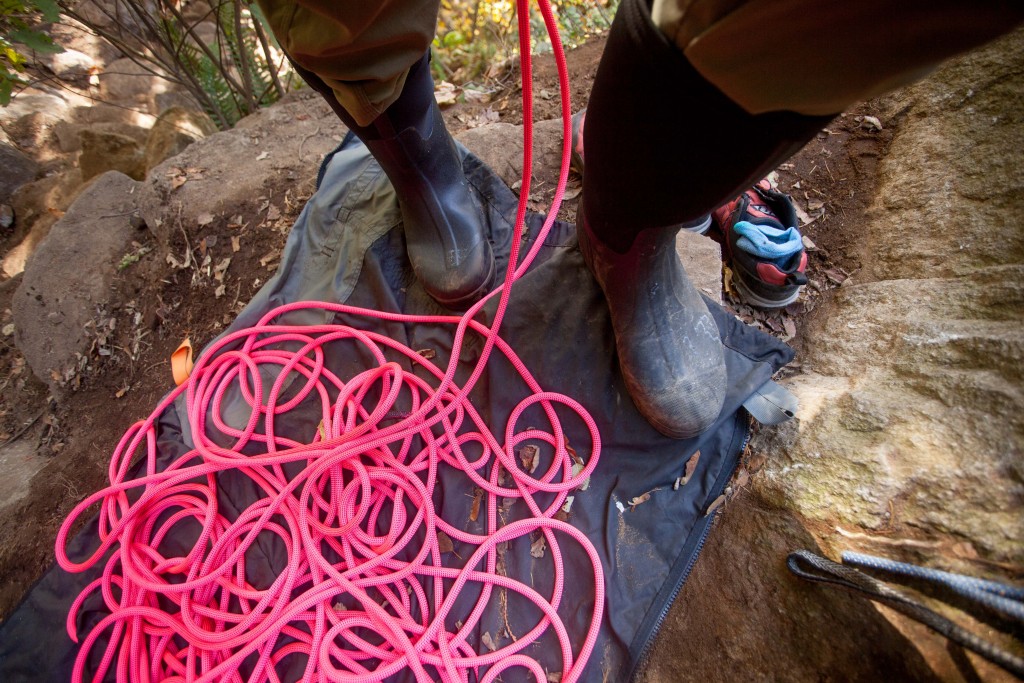 rain boots - we loved slipping on a pair of comfortable rain boots after pulling...