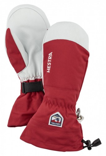 hestra army leather heli ski mitt ski gloves review