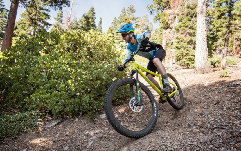 whyte 901 2018 - traction and stability are both impressive on the 901.