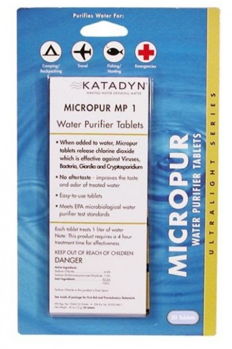 Katadyn Micropur MP1 Review
