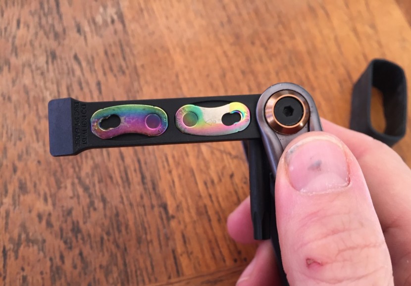 blackburn tradesman - the disc pad spreader has integrated quick link storage. the only...