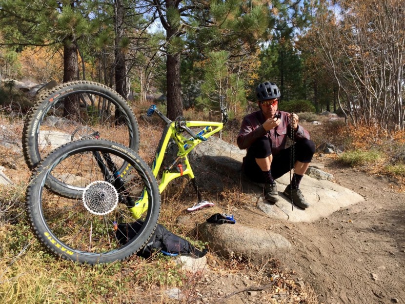 bike multi-tool - real world ease of use testing with a broken chain.