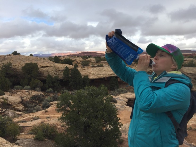 sawyer squeeze - the sawyer squeeze provides instant drinking water.