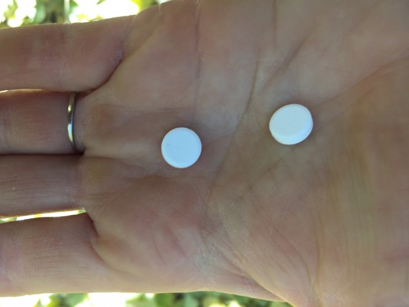 katadyn micropur mp1 - each micropur tablet treats one liter.