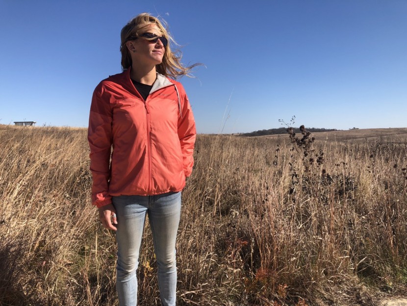 columbia flash forward lined for women - staying warm on a windy fall day on the prairie in the cozy and...