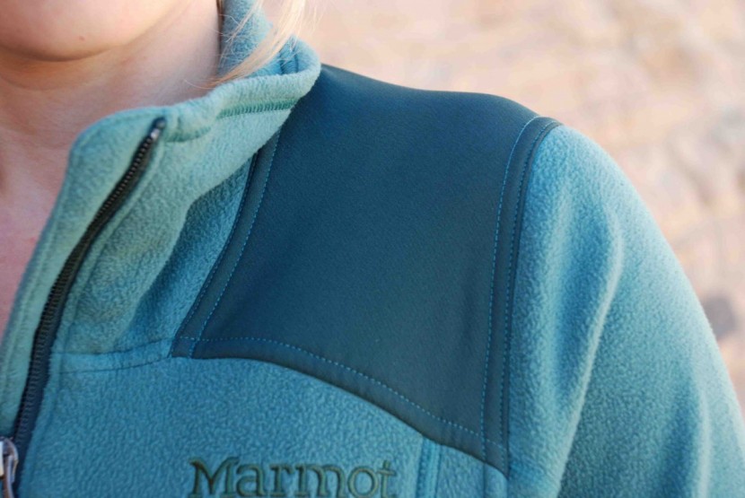 marmot flashpoint for women - the panels on the shoulder offer a little more protection from the...
