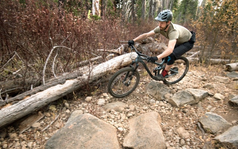 transition scout gx - the 2.5-inch minion dhf a confident and reliable front end.