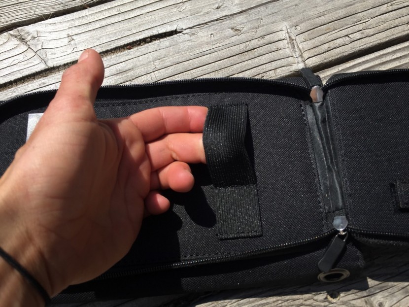 wildtek source 21w - the wildtek has a larger storage pouch than most panels, complete...