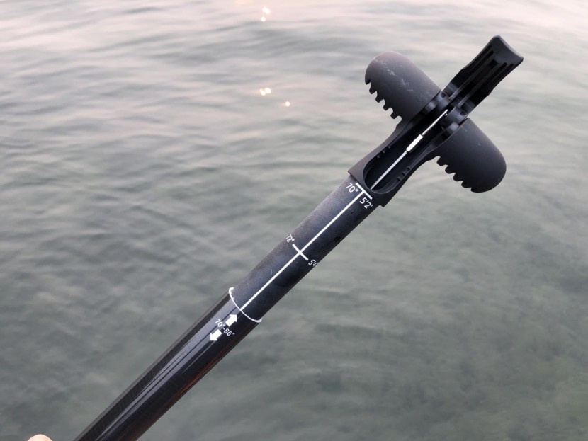 the lever-lock system.