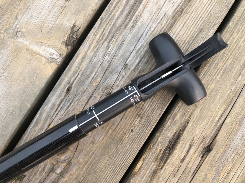 werner vibe - the leverlock locking system of the vibe.