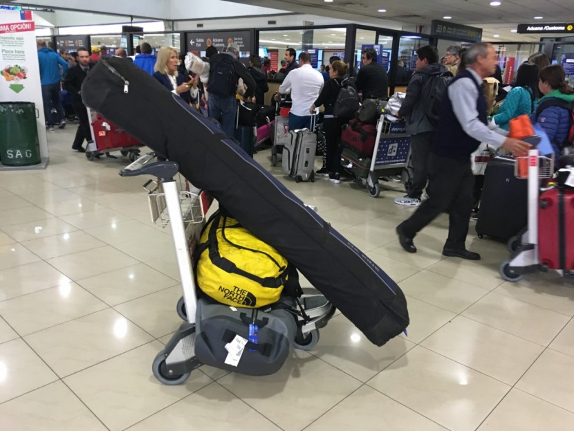 yeti panga 100l - a couple award winners, navigating dallas-fort worth airport. the...