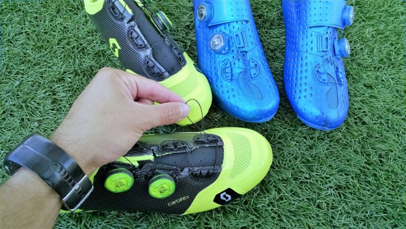 shimano s-phyre rc9 - both the scott road rc sl and shimano s-phyre rc use a dual...