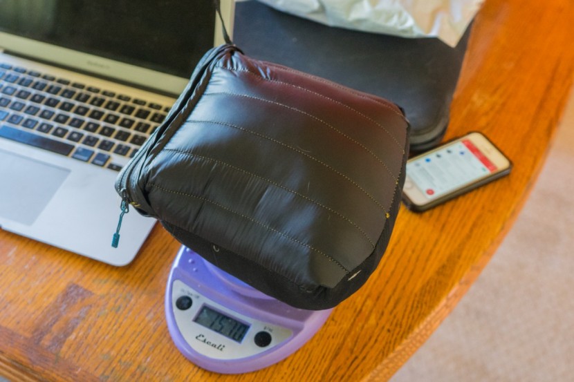 black diamond forge - this jacket stuffs into its chest pocket. the pocket is comprised of...