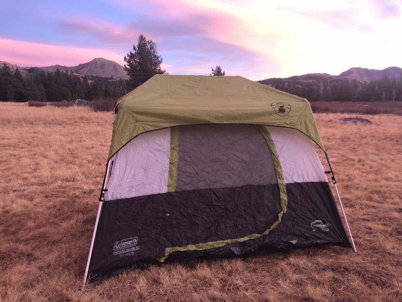 coleman instant tent 6 - the instant tent 6 in all its glory.