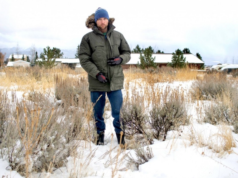 the north face mcmurdo parka iii - early winter in &quot;wydaho&quot; in the mcmurdo jacket from the north face