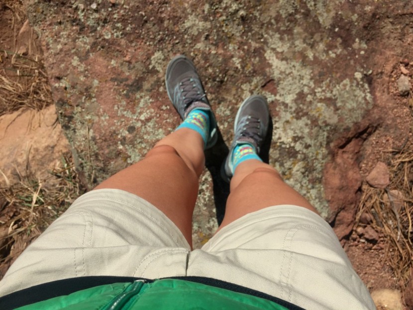 patagonia stand up short- women&#039;s - with a short inseam, these shorts tended to bunch up on us.