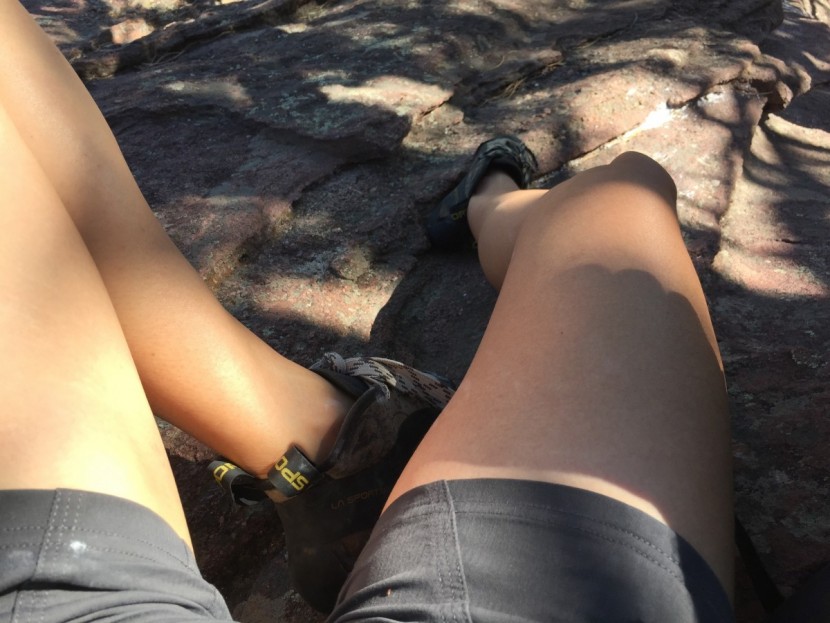 the north face aphrodite 2.0 short - the stretchy material allowed for more versatility, such as rock...