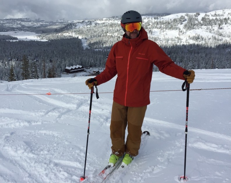 marmot kt component - it has a super casual look with solid colors, clean lines, although...