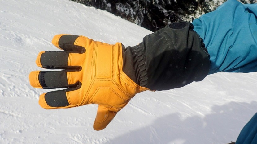 black diamond guide - if you look at the back of the guide glove, you can see numerous...