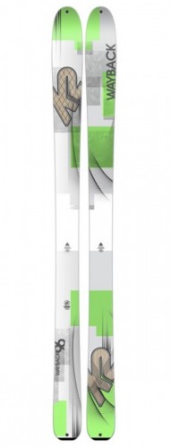 k2 wayback 96 backcountry skis review