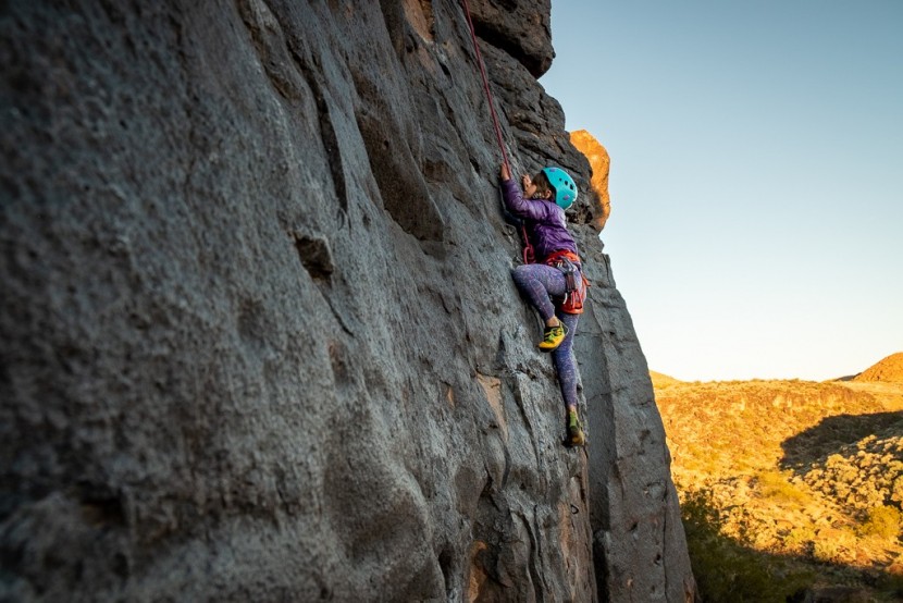 la sportiva stickit - testing the stickit at black rocks climbing area in st. george, ut.